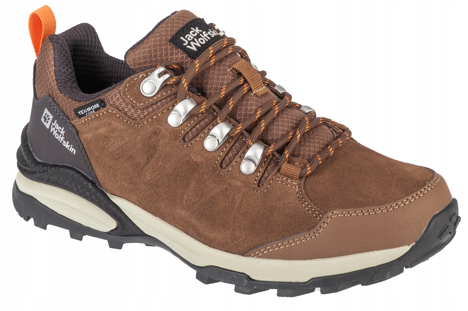 Jack Wolfskin Refugio Texapore Low W [37] Dámské trekové boty Semišové
