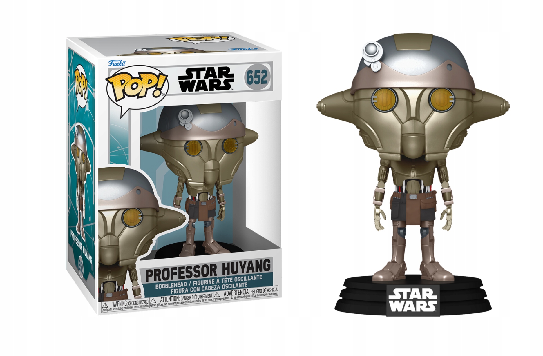 Figurka Funko Pop! Star Wars Professor Huyang #552