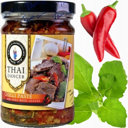 

Pasta Chilli z Bazylią Holy Thai Dancer 200g