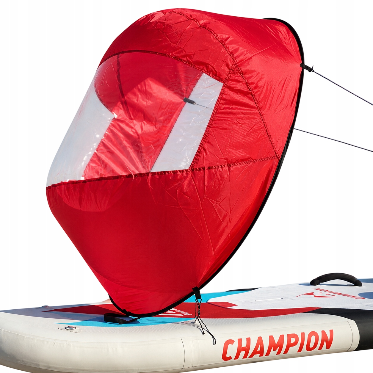 Plachta Na Paddleboardy Kajaku Pontonu Supa Plachta Okénko Skládací Červená