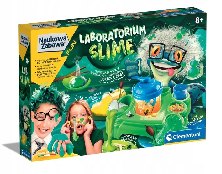 

Clementoni Naukowa zabawa Laboratorium Slime 50726