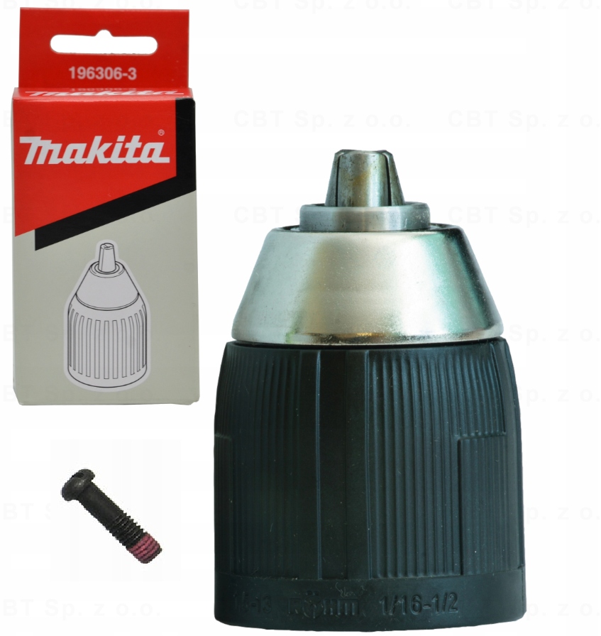 Makita Samozaciskowy Uchwyt 1/2" Futerko Do Wkrętarki DDF456 DDF482 DDF459