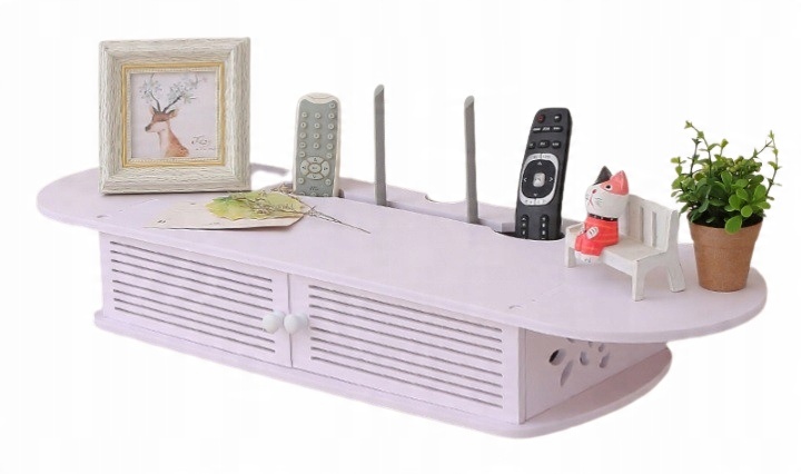

Dekoracja Półka Wisząca na Router WiFi 78x23x10,5