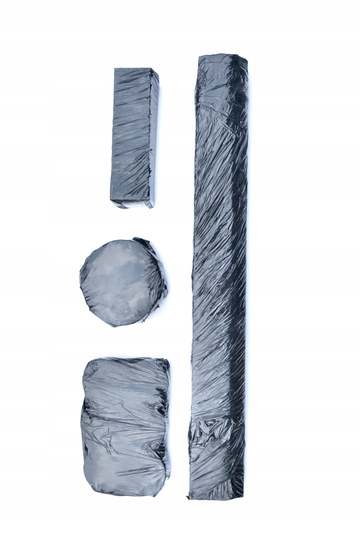 FOLIA STRETCH MINI RAP strecz CZARNA 12x0,25kg 10 Stan opakowania oryginalne