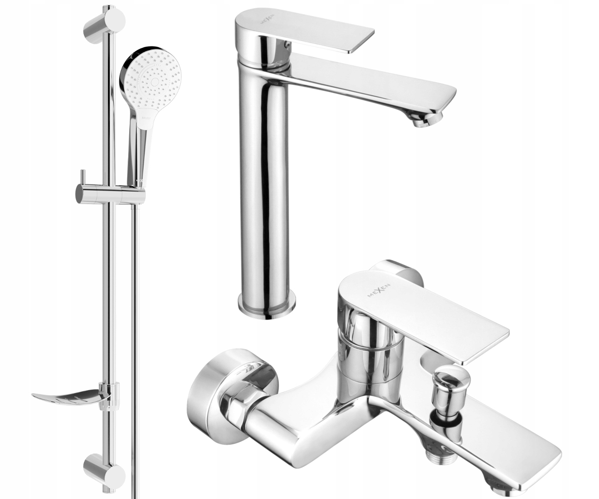 

Mexen Royo DF05 Zestaw Wannowy Bateria Chrom