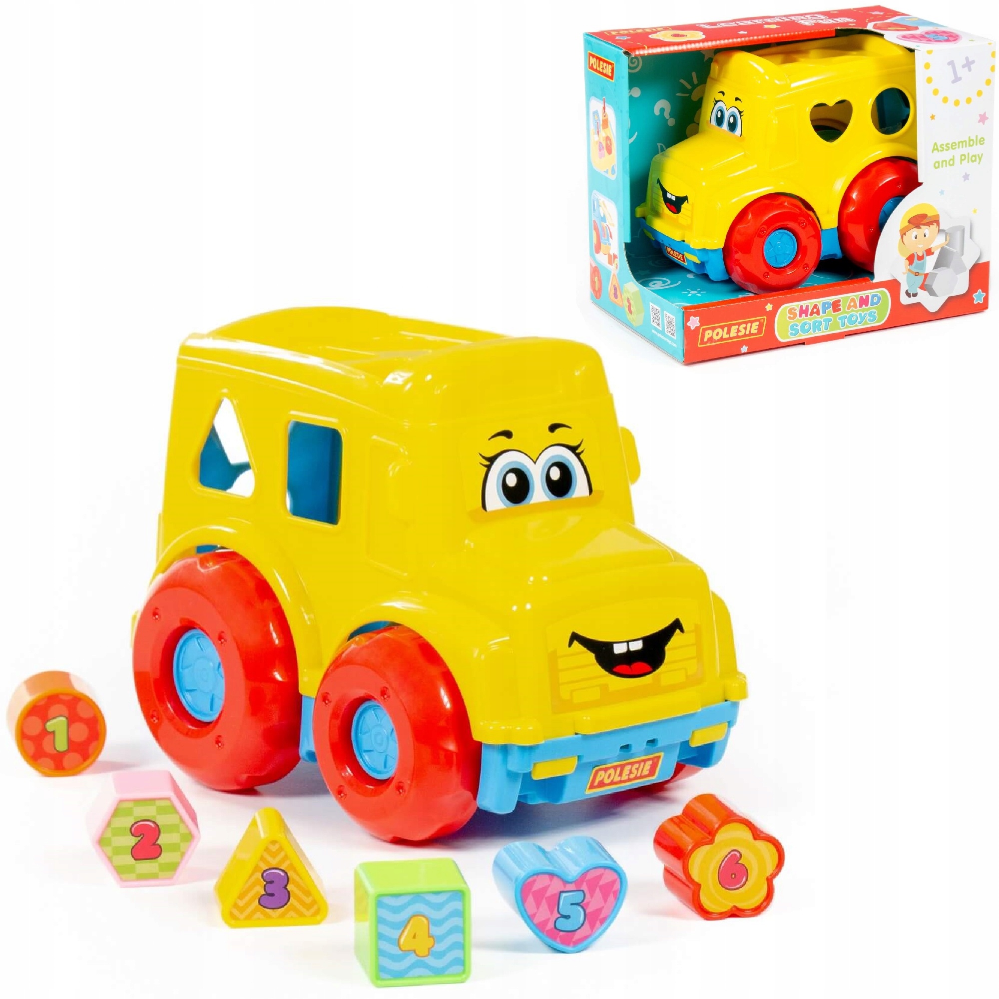 

Pierwsze Klocki Malucha Sorter Klocków Auto