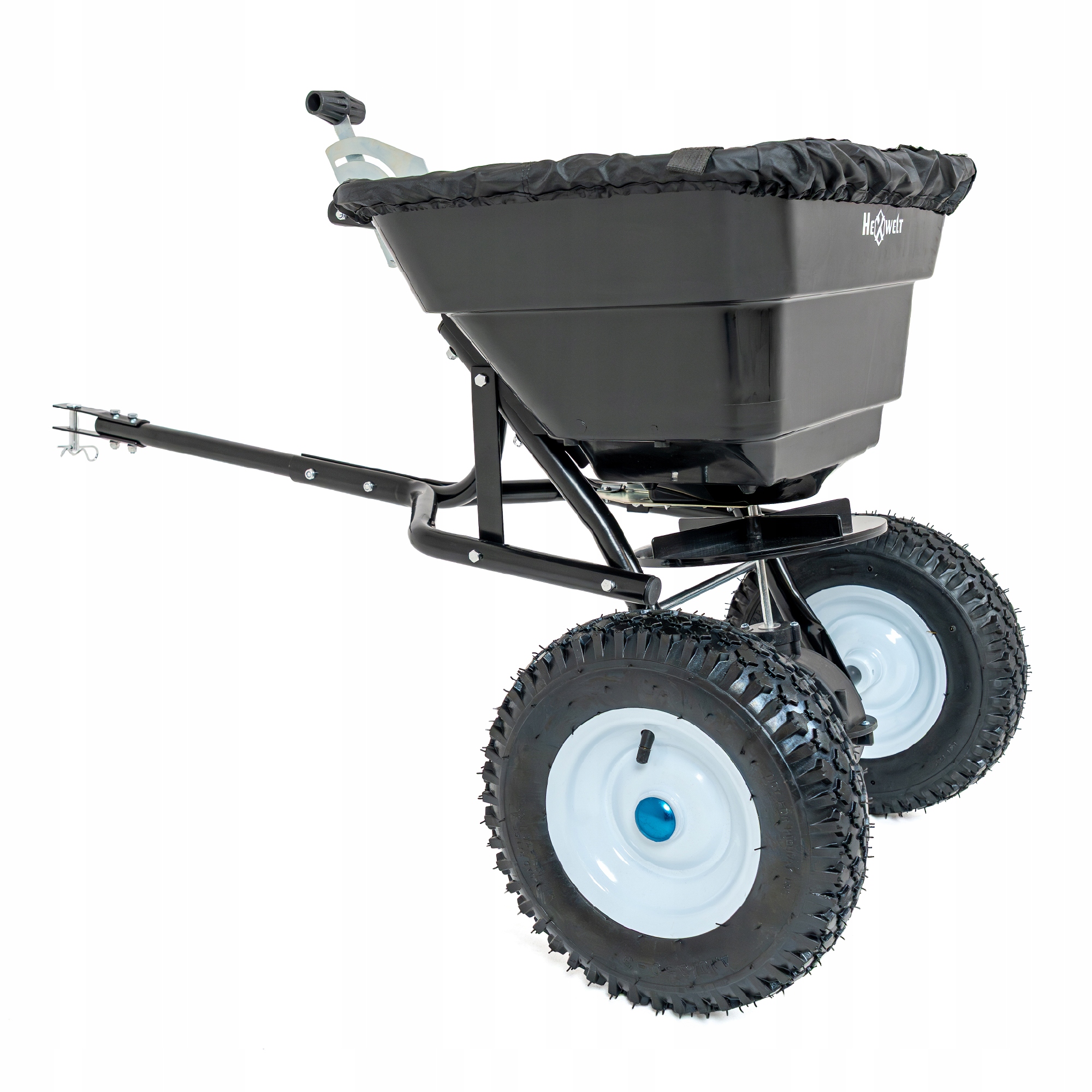 Rozmetadlo 30 L Secí Stroj 3.5 M Pro Zahradní Traktor Se Semeny Trávy Solarka