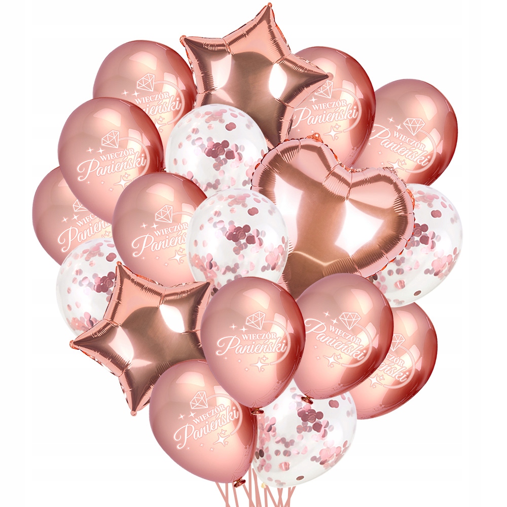 

Zestaw Balonów Na Wieczór Panieński Duże Balony