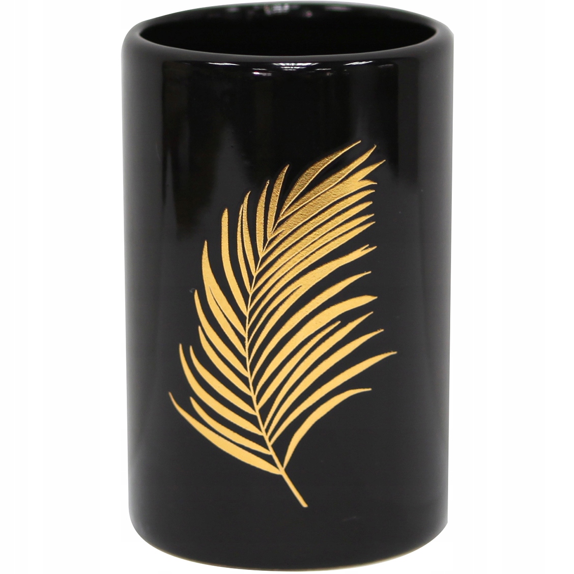 

Kubek łazienkowy ceramiczny Orbella Black Gold