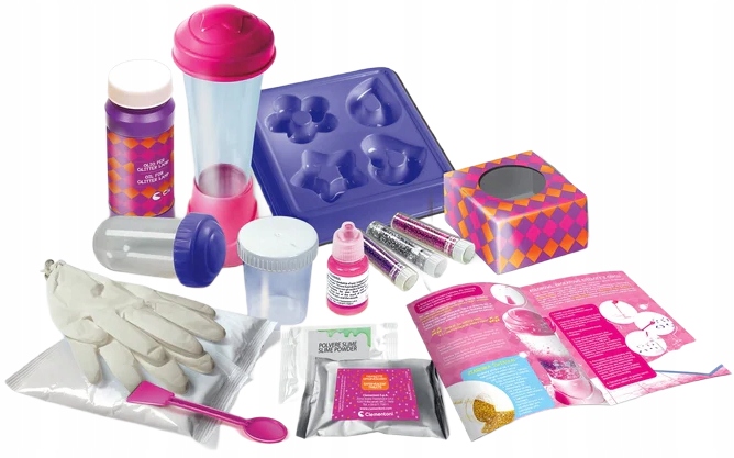 NAUKOWA ZABAWA LABORATORIUM BROKATU ZRÓB TO SAM 8+ Rodzaj laboratorium kosmetyków, mydełek