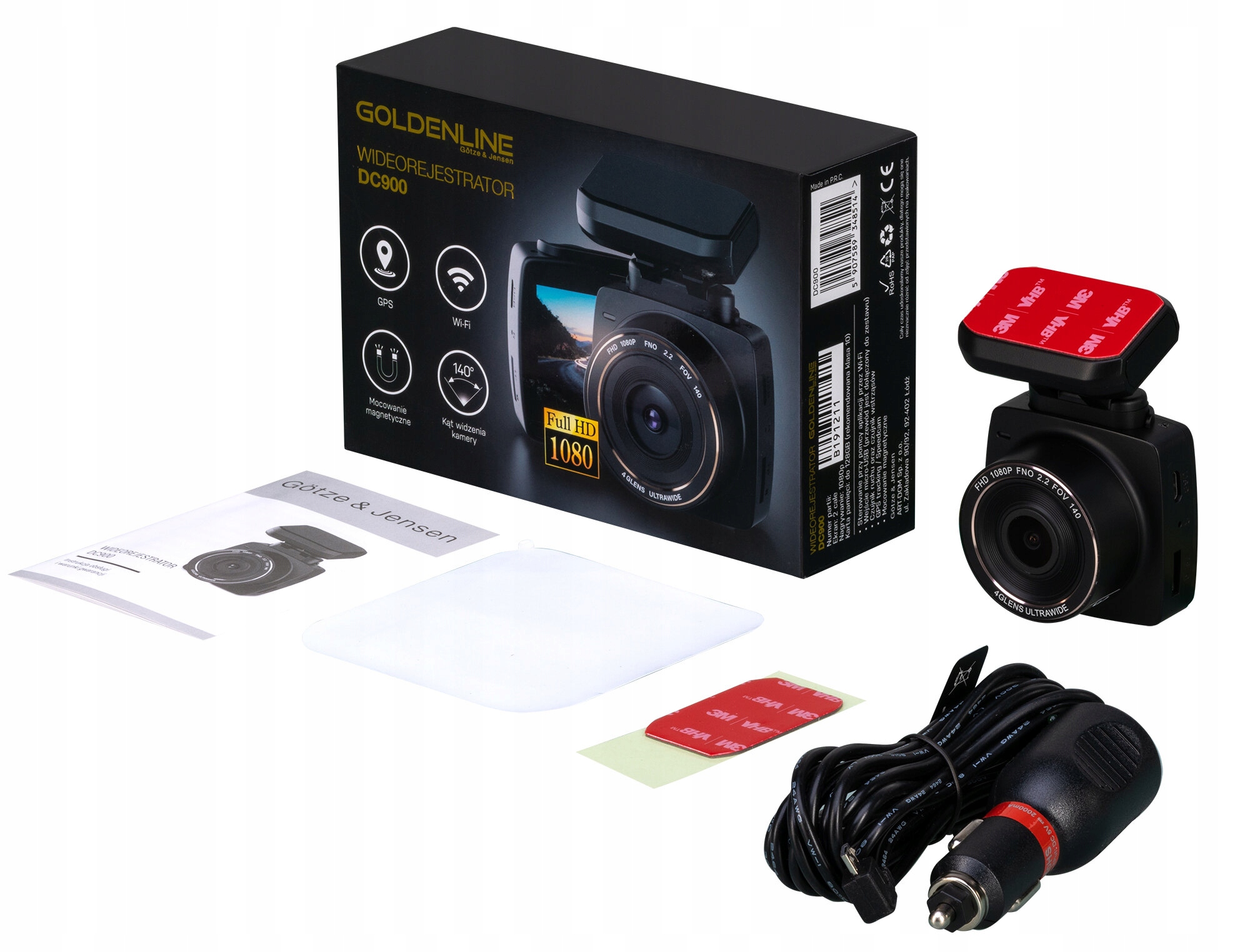 WIDEOREJESTRATOR SAMOCHODOWY HD
