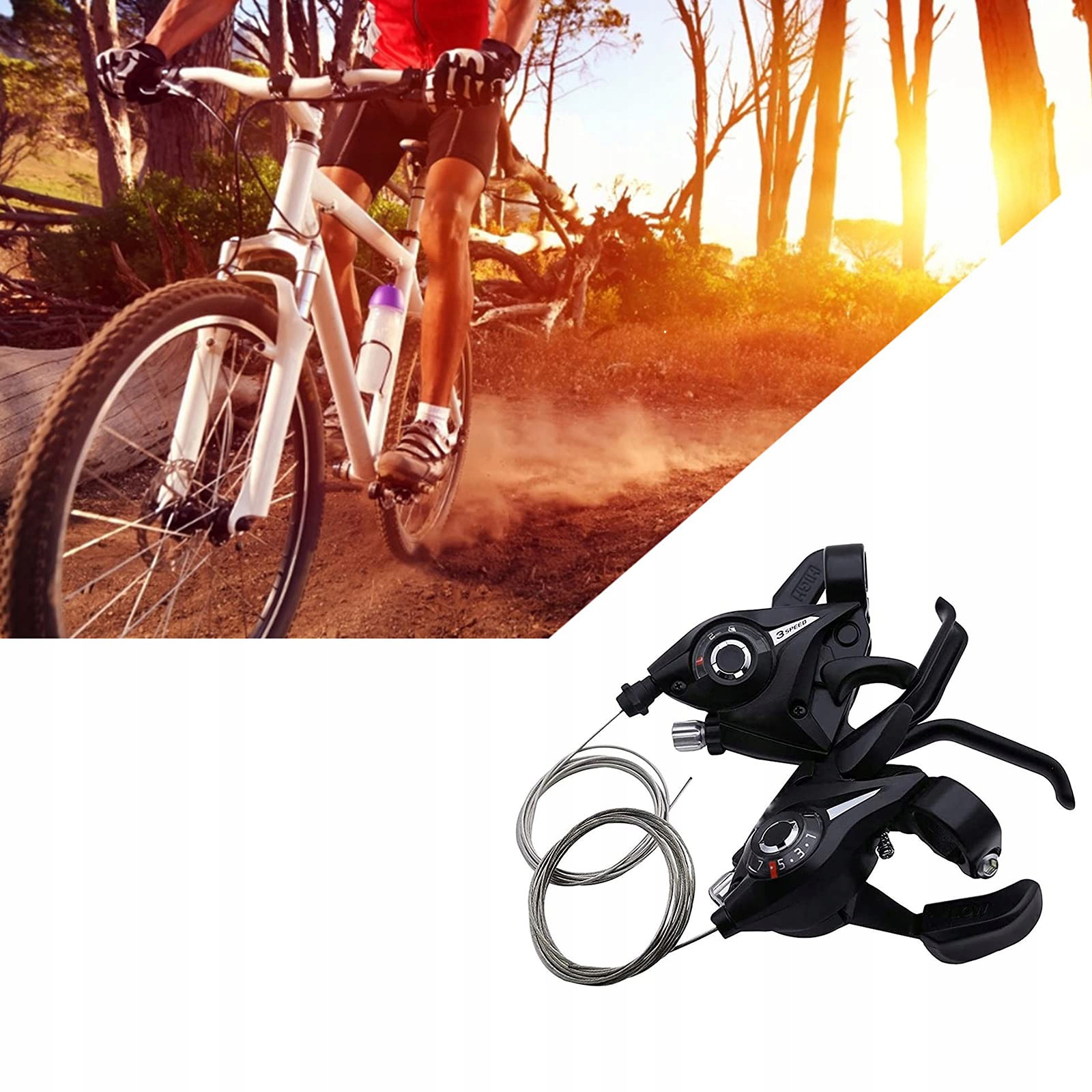 21-BIEGOWY DŹWIGNIA HAMULCA Z KABLEM HAMULCOWYM Model Dźwignia zmiany