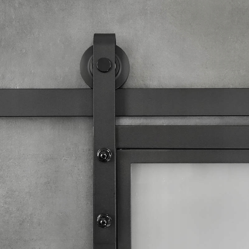 Stěnové vedení pro jednokřídlé skleněné dveře Old Freim