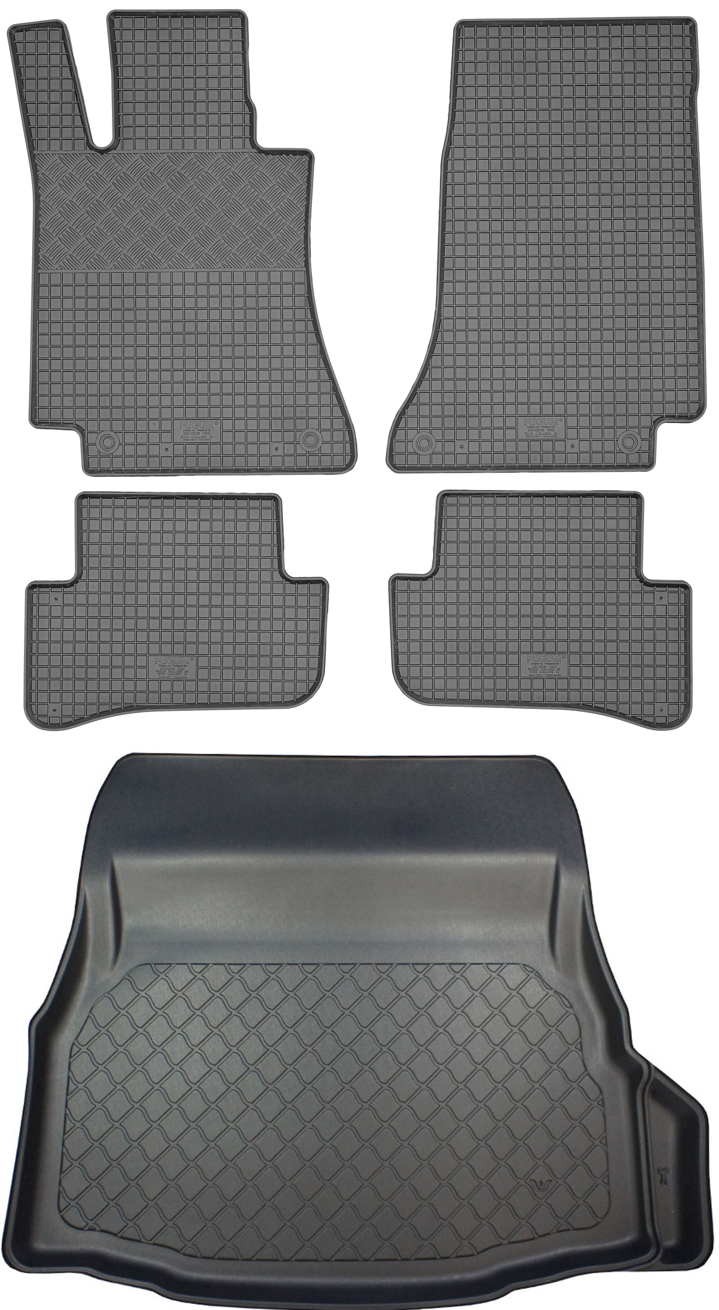 Mercedes C-Klasa W205 Coupe 2016 Koberce rohož