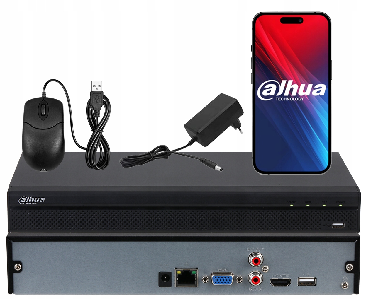 Záznamník monitorovania NVR4116HS-4KS3 16-kanálový 1x Sata Hdd 20TB Dahua