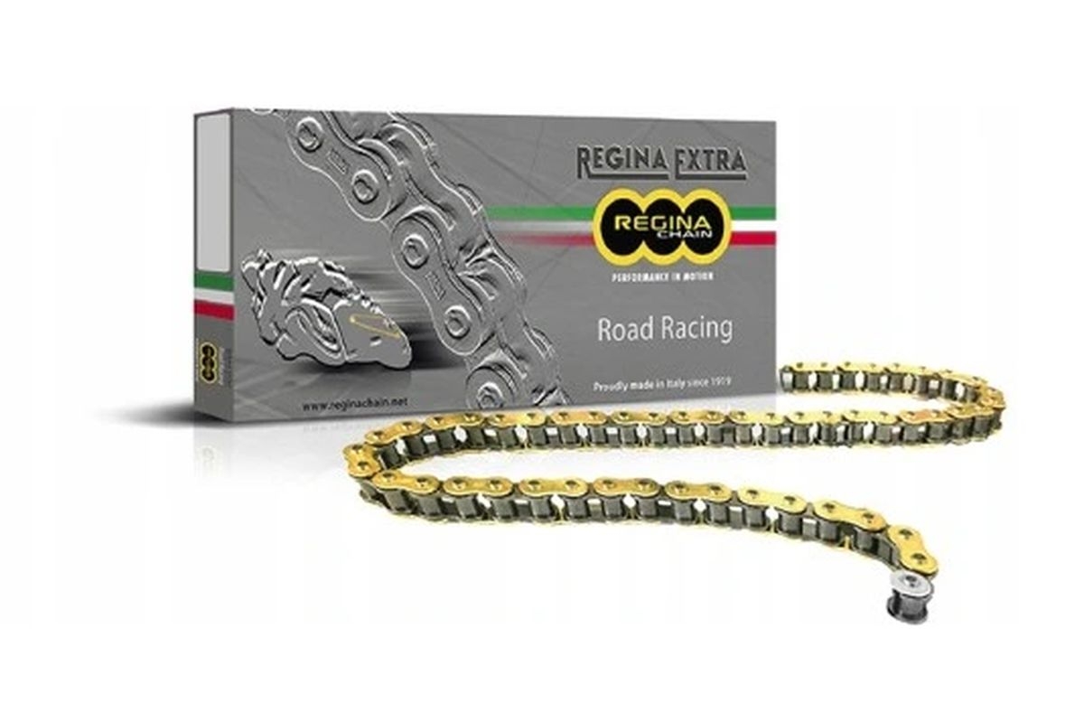 Regina Hnacieho Reťazca 415 90GP4 (136 Článkov) Road Racing Farba Zlatá (415/