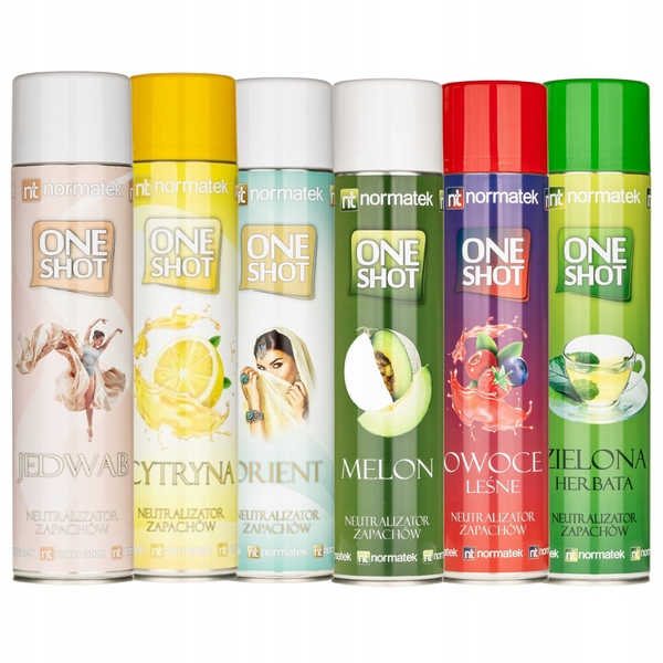 Levně Sada Normatek One Shot 6x600 ml Orient & Ovoce