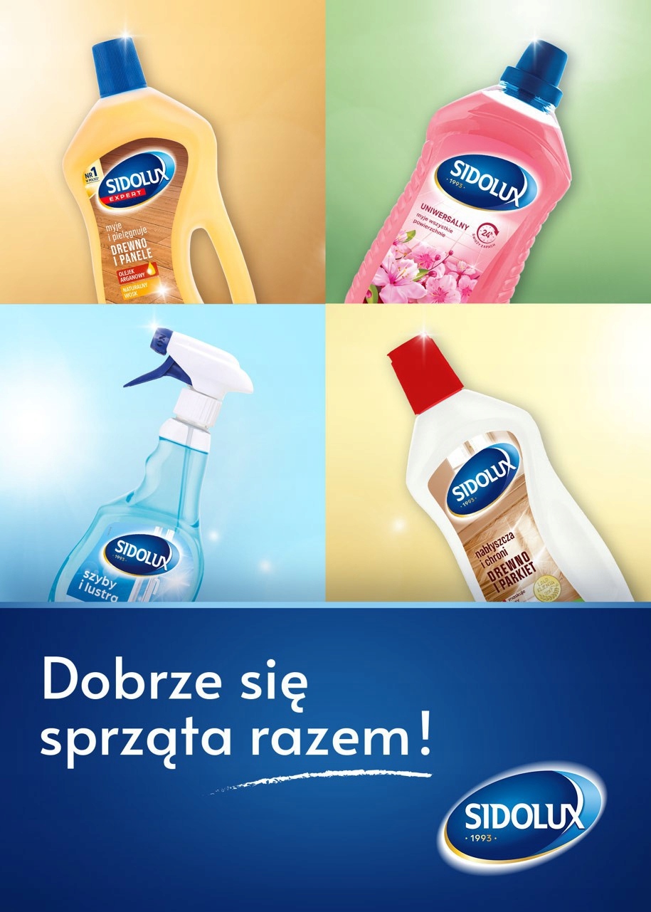 Sidolux Ochrona i Połysk Środek do Podłóg Panele 500ML Marka Sidolux