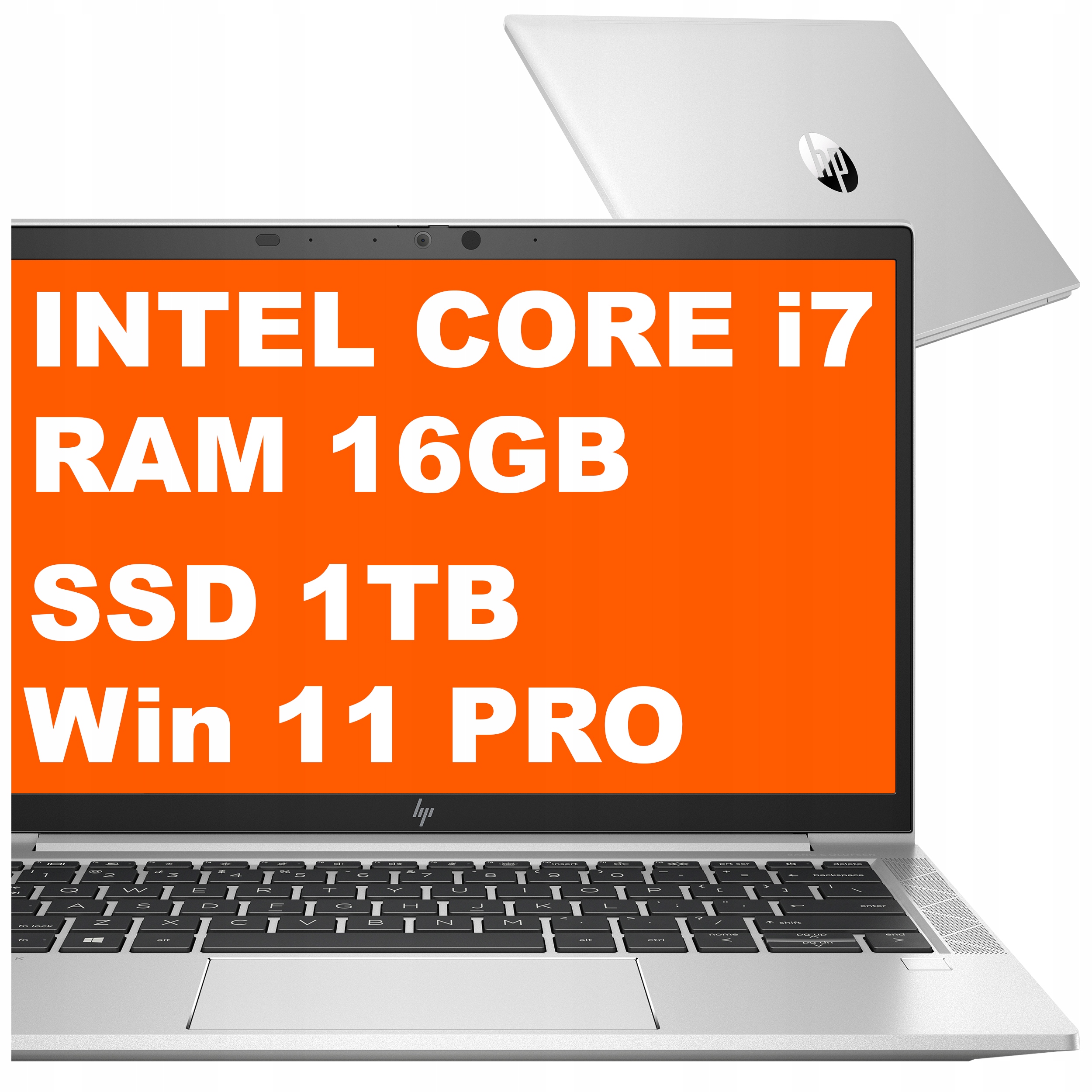 Biznesowy Laptop do biura Hp EliteBook 830 Intel i7 Ssd 1TB Fhd W11 Pro