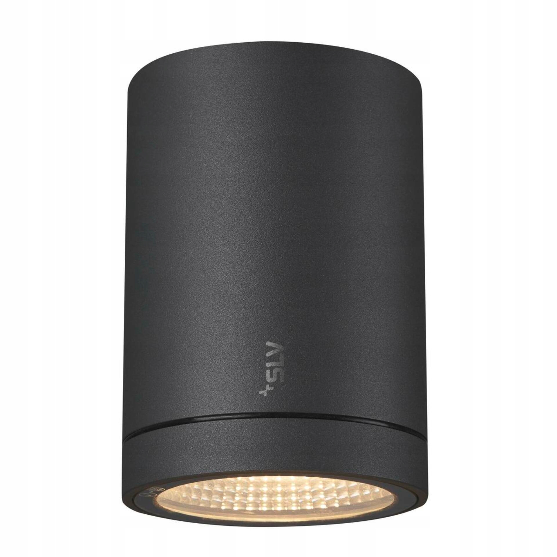 Stropné Led svietidlo Slv Enola Round S Outdoor 9W IP65 antracit