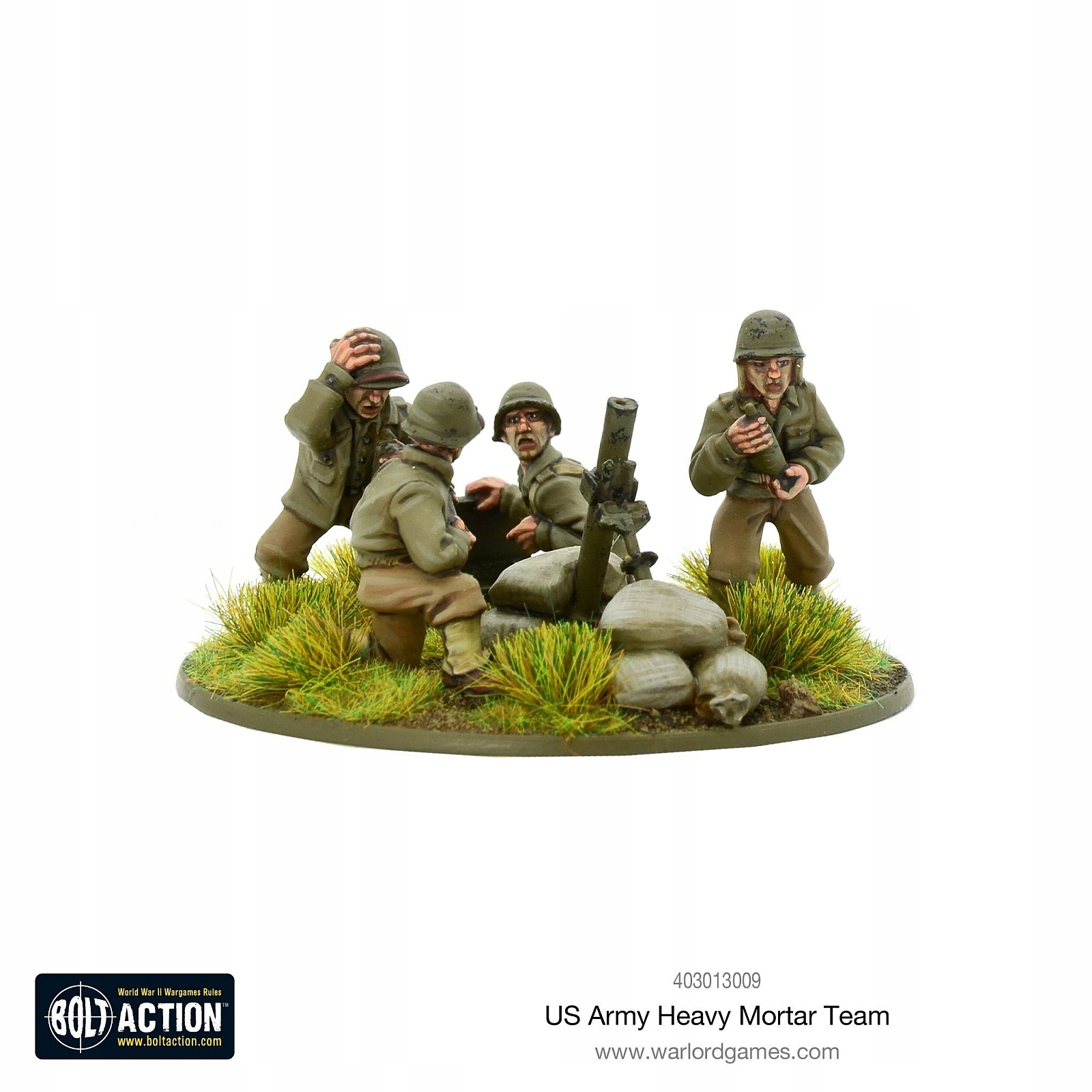 Bolt Action US Army Heavy Mortar Team System Bolt Action