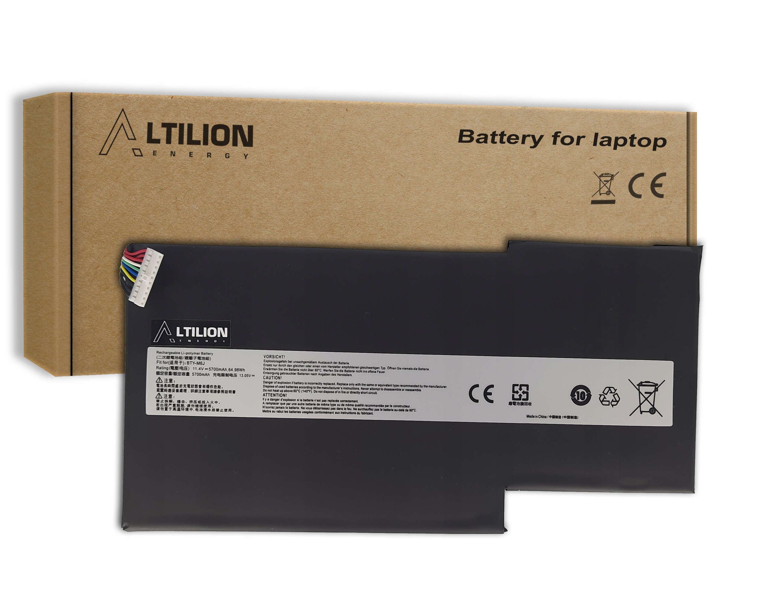 Baterie Altilion Energy BTY-M6J kompatibilní s Msi