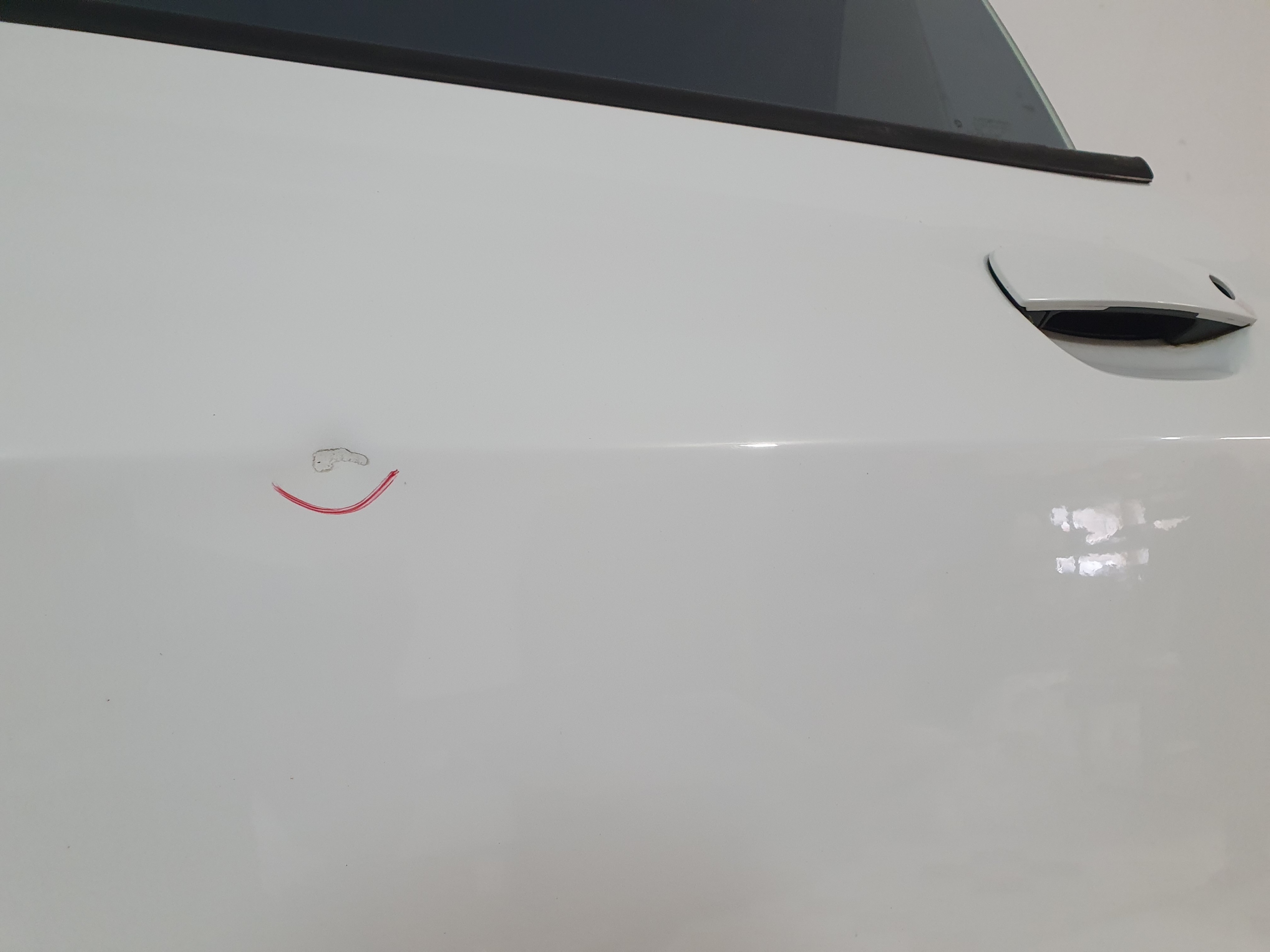 DODGE CHALLENGER 15- left door complete