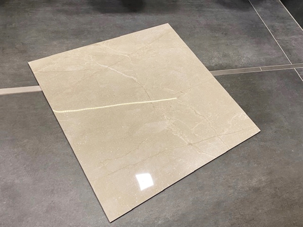 Płytka gres 60x60 poler Piscis Crema Stone Design Marka Home Design