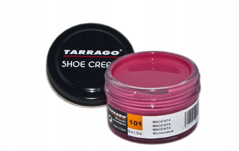 

Krem Pasta do Skór Shoe Cream Tarrago 101 fuksja