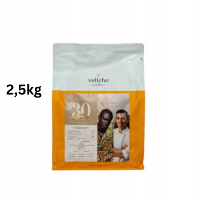Bílá Čokoláda 2,5 kg Veliche White Obsession 30%