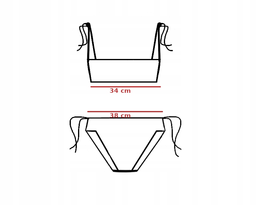 STRÓJ KĄPIELOWY DWUCZĘŚCIOWY Rodzaj strój dwuczęściowy