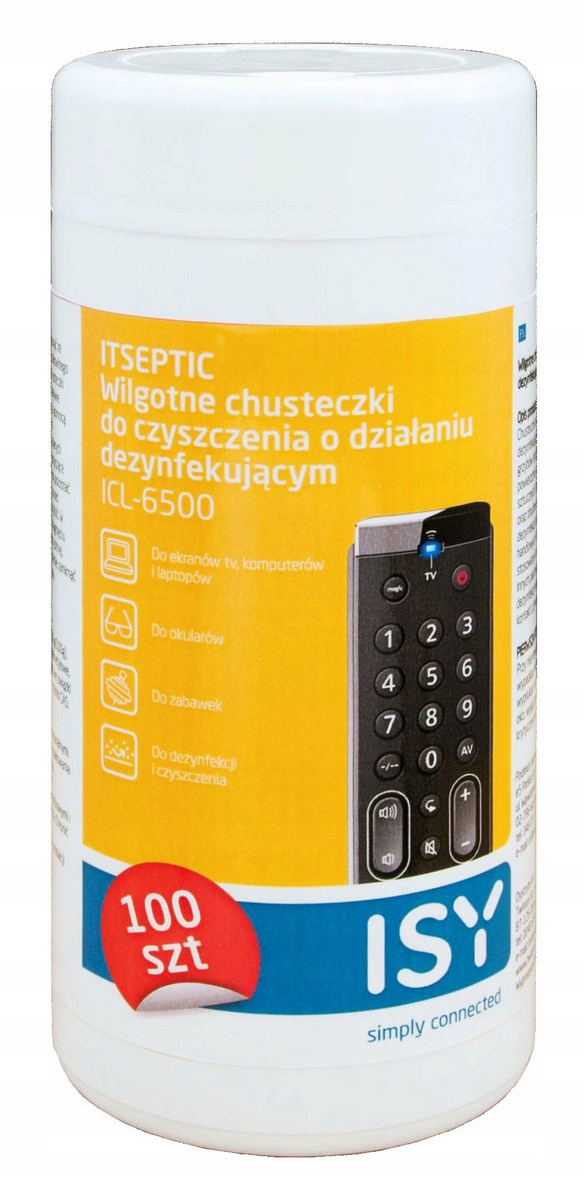 

Chusteczki czyszczące Isy ICL-6500
