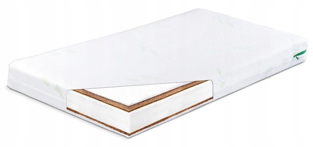 Materac kokos-pianka-kokos Luxe aloe vera 120x60cm