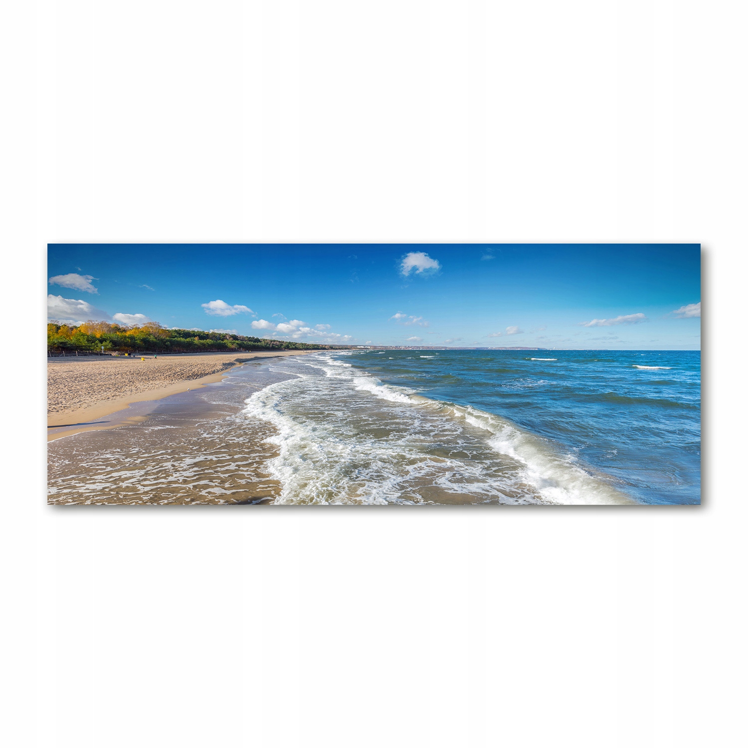 

Foto obraz akryl zdjęcie Morze Bałtyckie 125x50 cm