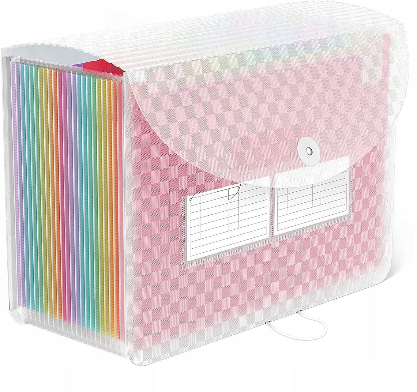 

Teczka na Dokumenty Składana 24 Przegródki pojemna