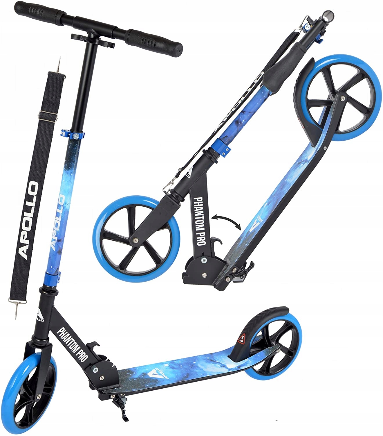 Hulajnoga Apollo Phantom Pro wielokolorowy 2 kółka