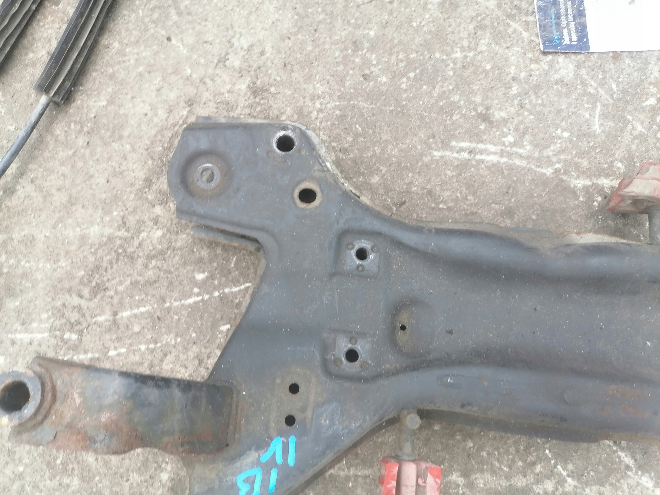 axle beam suspension beam front seat ibiza IV