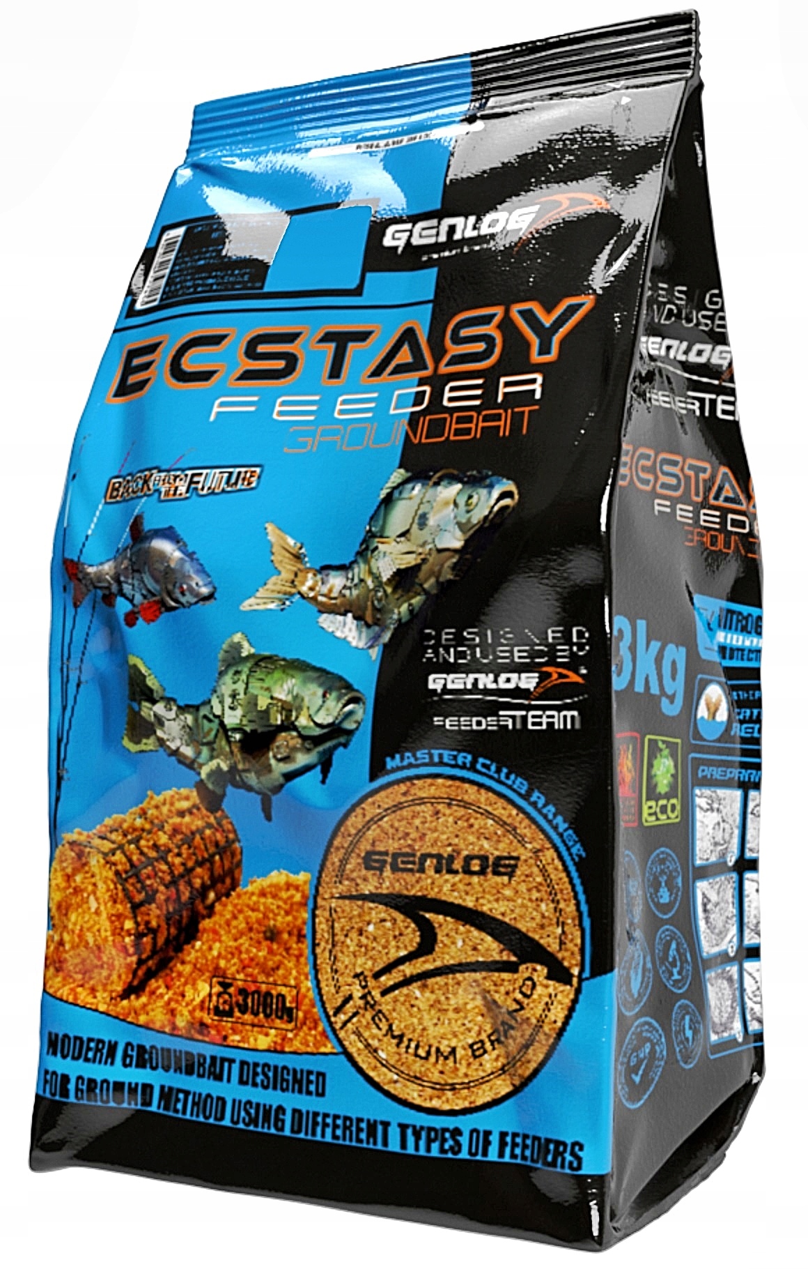 Zanęta Genlog Feeder Ecstasy 3kg Wody Płynące