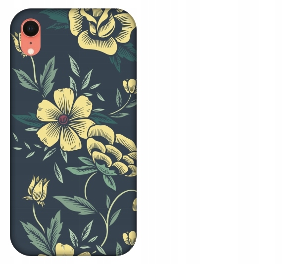 

Etui pokrowiec iPhone Xr Floral kwiaty