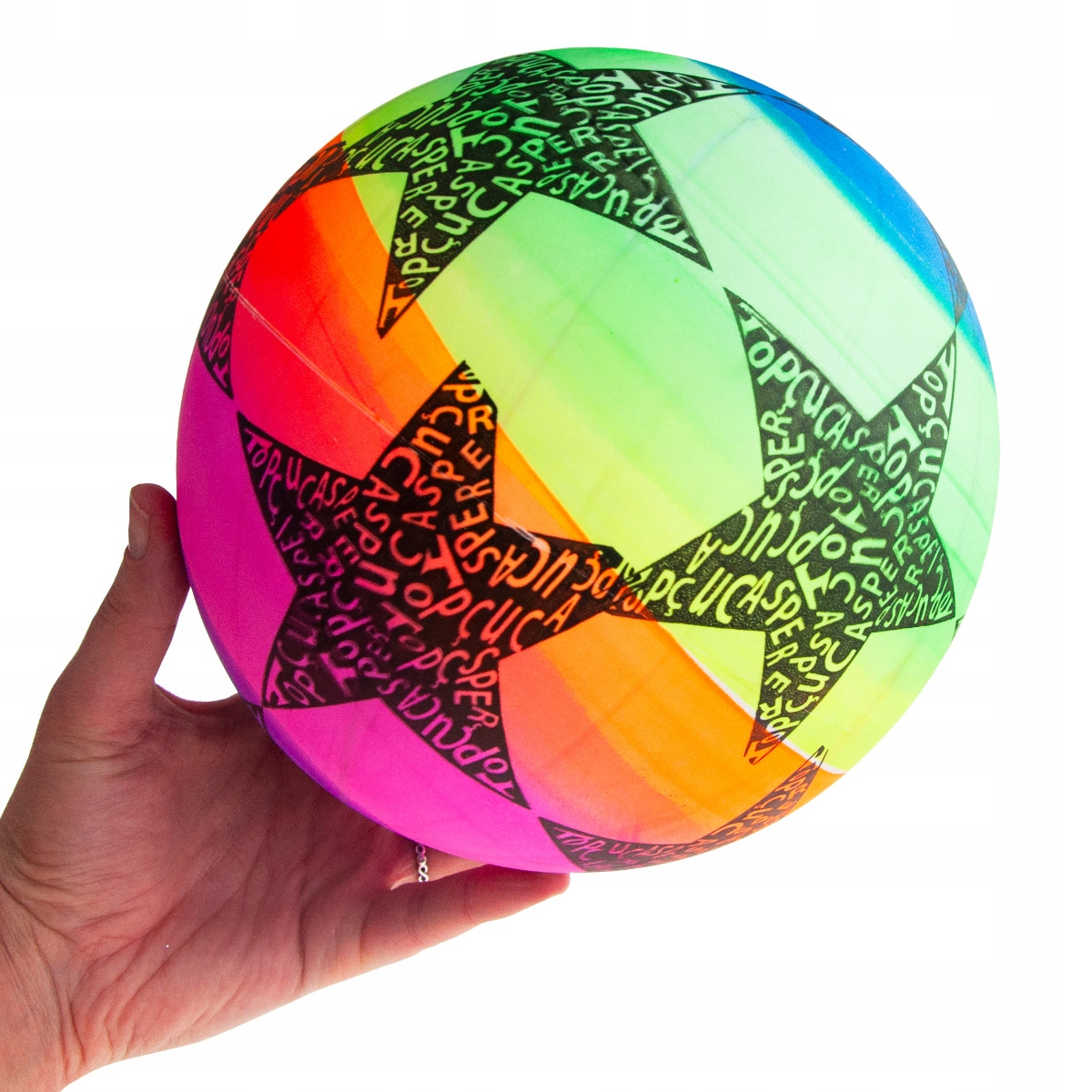 PIŁKA GUMOWA DLA DZIECI DO OGRODU BASEN PLAŻE 20cm Kod producenta piłka