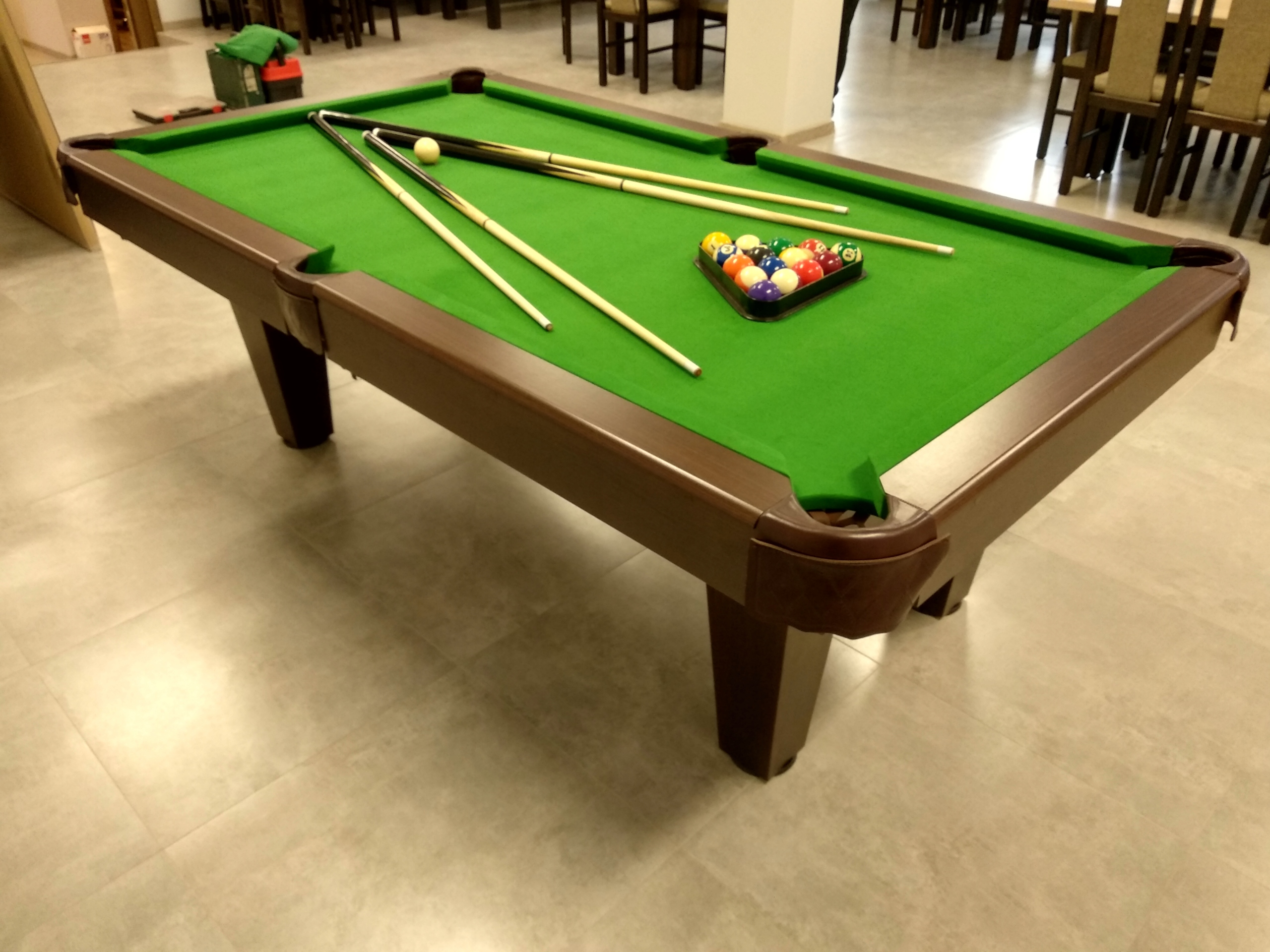 9FT Stół Bilardowy Radley Prime Pool Brązowy Marka Radley