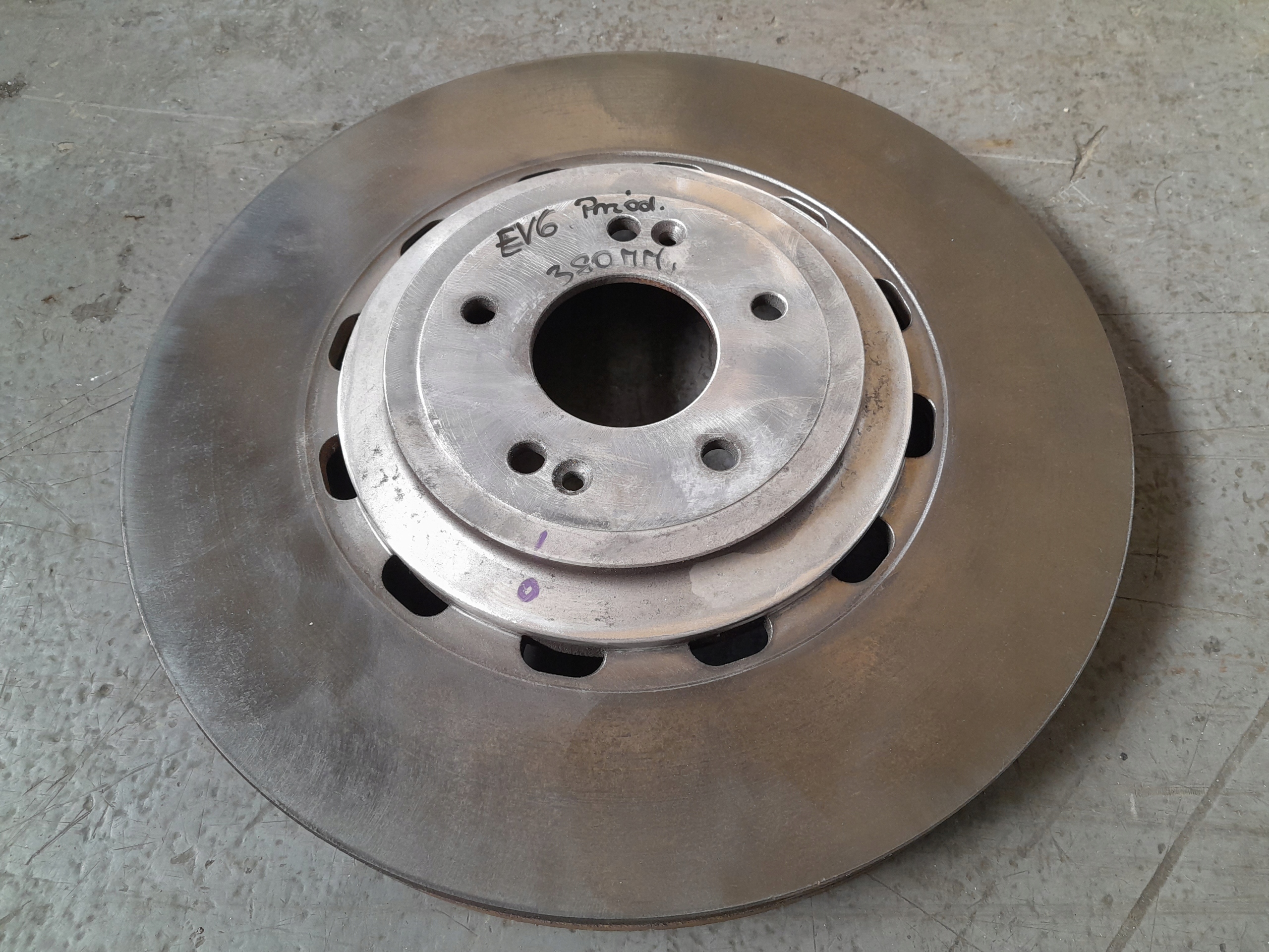 380MM 51712-CV200 - KIA EV6 2022 GT ТОРМОЗНОЙ ДИСК ПЕРЕДНИЙ 380 ММ