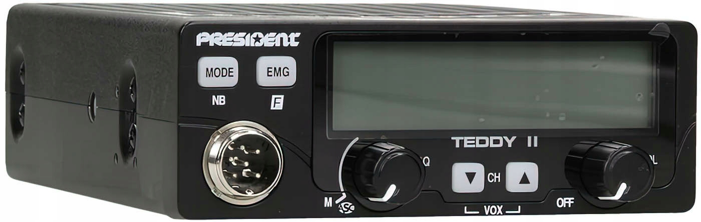 Radio CB PRESIDENT Teddy II ASC VOX AM FM Radio manufacturer President