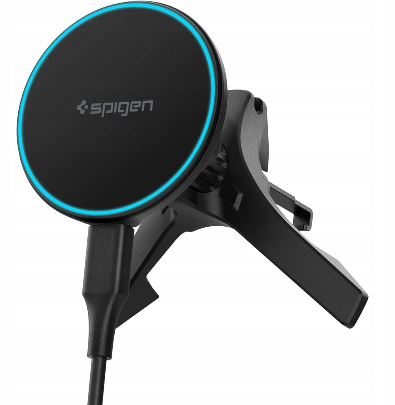 Spigen EV15MAQ Essential Magnetic Magsafe Vent Car Mount Wireless Charger