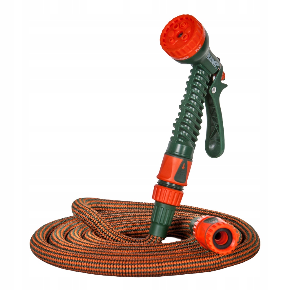 Záhradná hadica Ramp 12,5-50 m je roztiahnuteľná, odolná a pružná