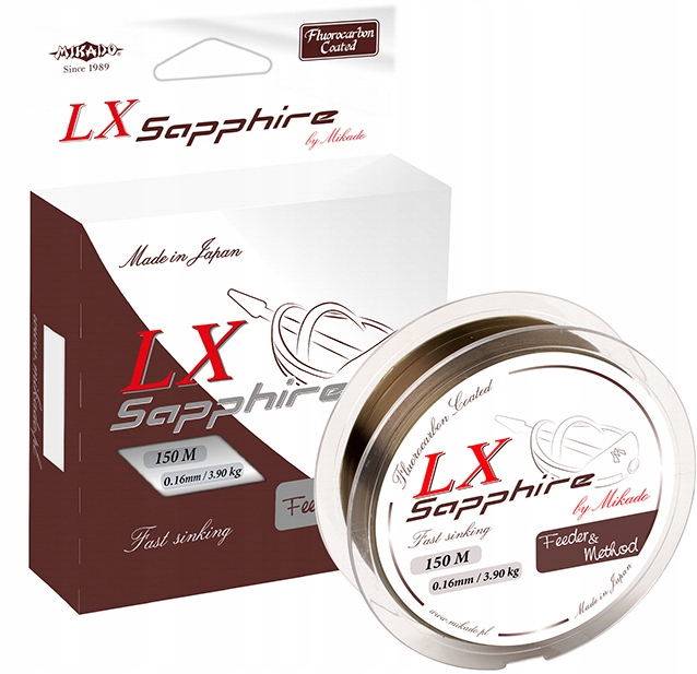 Żyłka Mikado LX Sapphire Feeder & Method 0,14 mm x 150 m