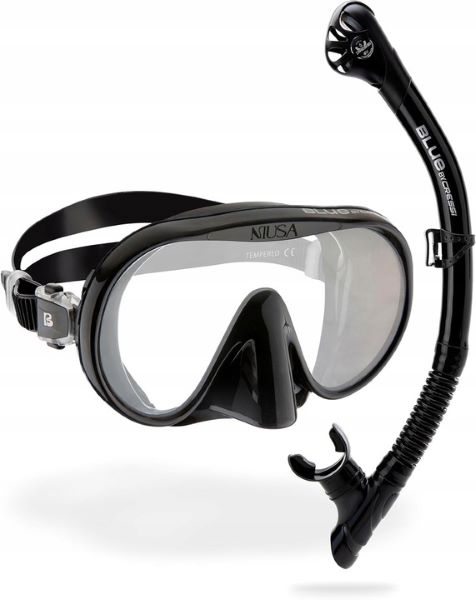 Zestaw do nurkowania maska plus rurka Cressi Musa Scilla Black DM425050
