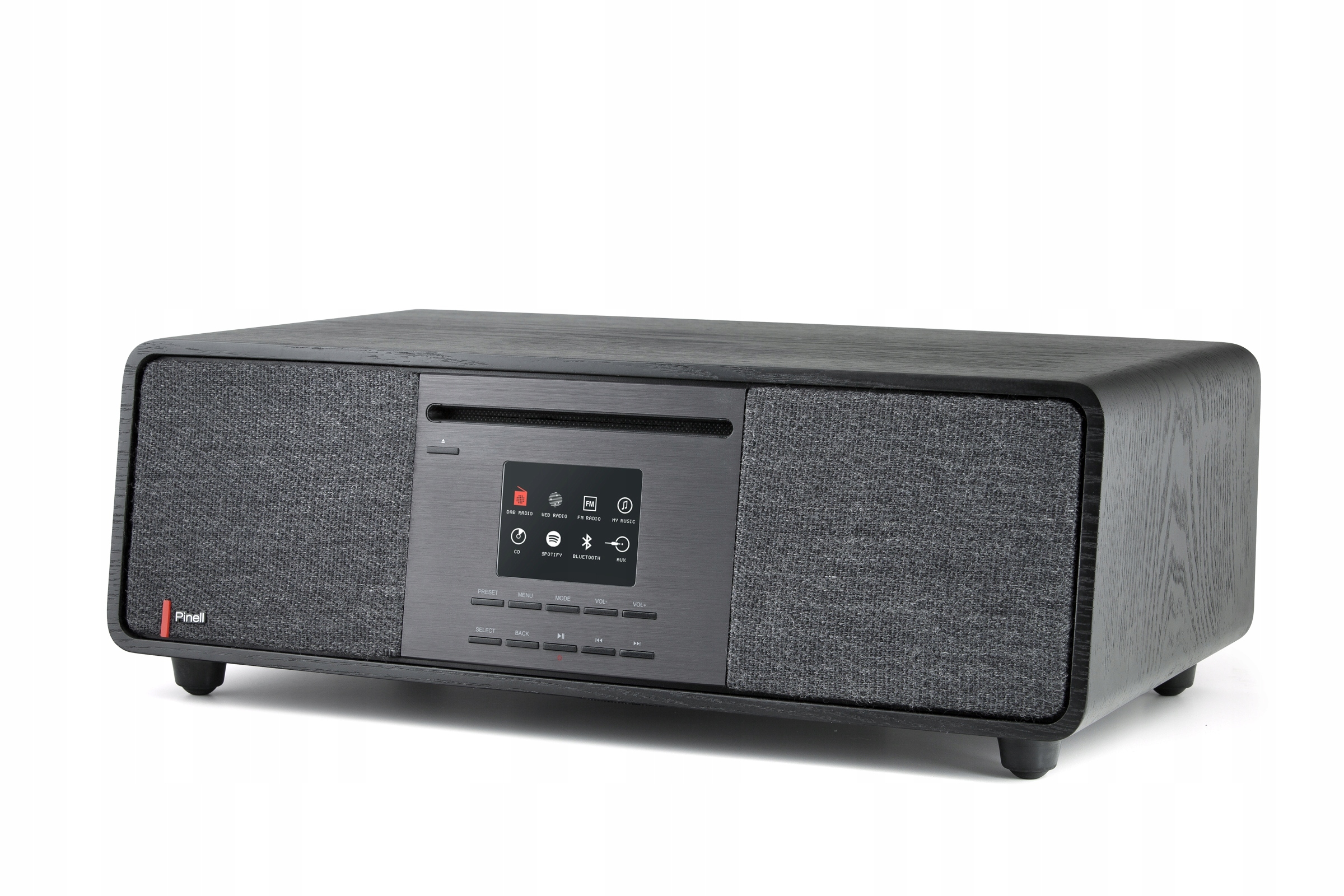Elegantné Rádio Pinell Supersound 701 Dab+, Fm, Wifi, Najvyššia Kvalita