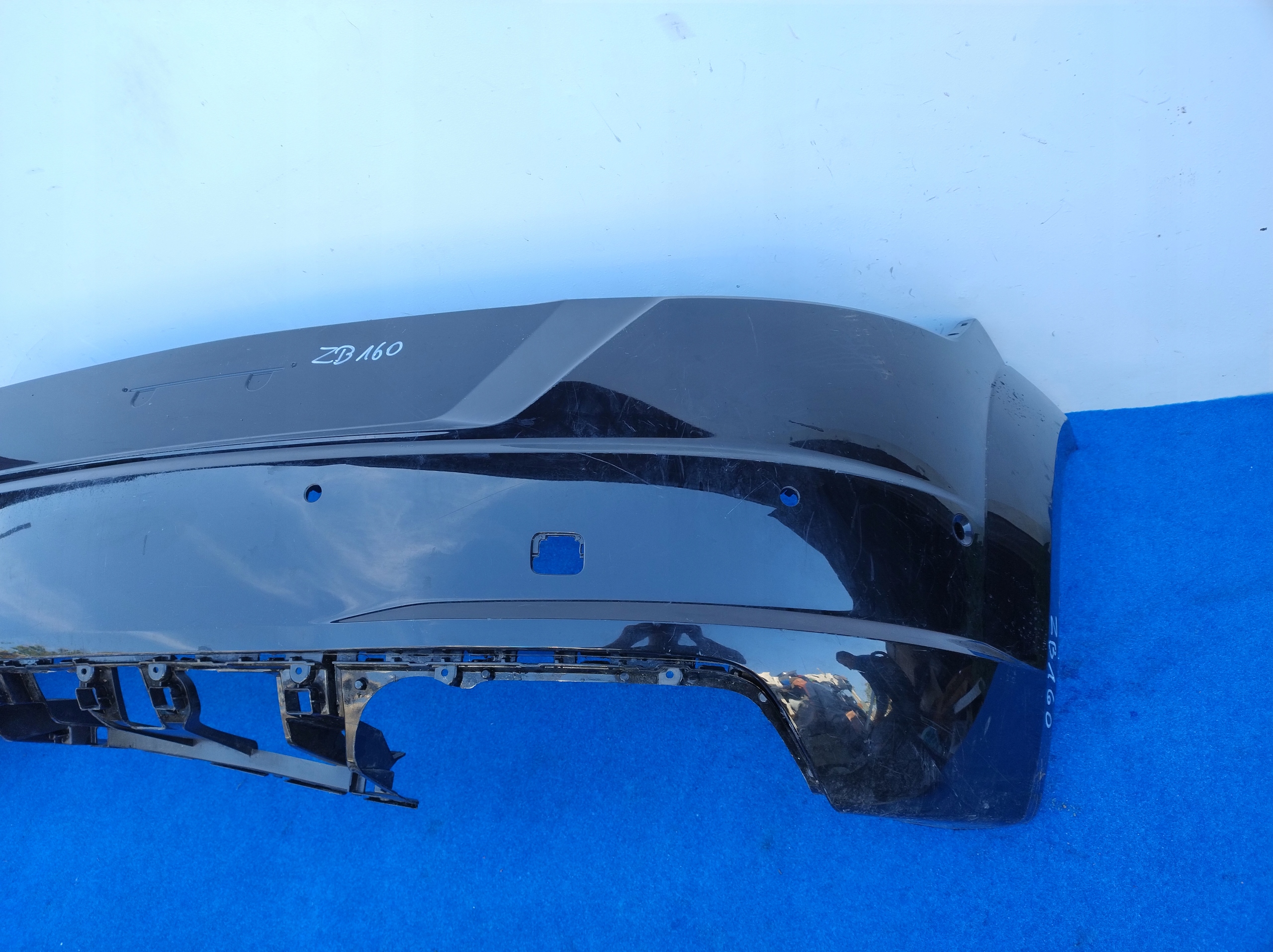 AUDI TT 8S 14-18 ROK bumper rear part 6XPDC 8S0807511C ZB160