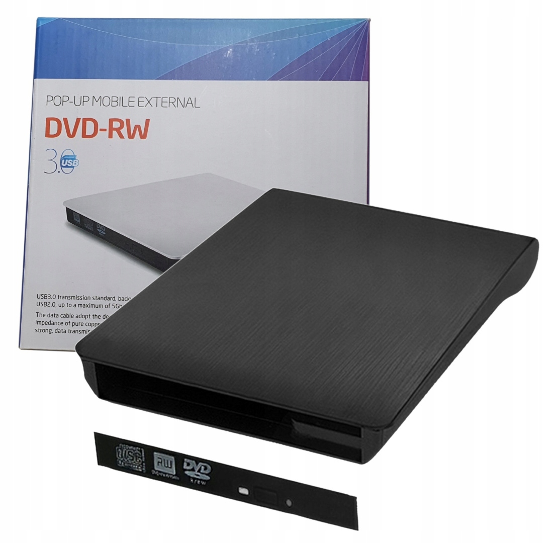 ZEWNĘTRZNA OBUDOWA NA NAPĘD DVD BLUERAY 12MM USB EAN (GTIN) 5901878518671